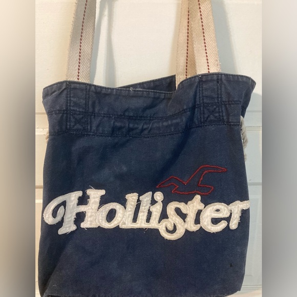 Hollister Handbags - Hollister Large Denim Tote bag